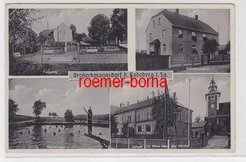 72013 Mehrbild Ak Großerkmannsdorf b. Radeberg i. Sa. um 1940