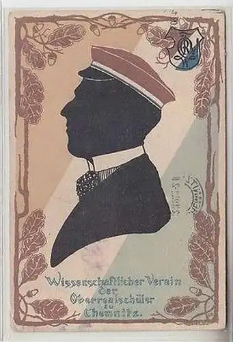 65065 Ak Wissenschaftlicher Verein der Oberrealschüler zu Chemnitz 1909