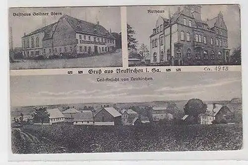 64783 Mehrbild Ak Gruß aus Neukirchen in Sachsen 1929