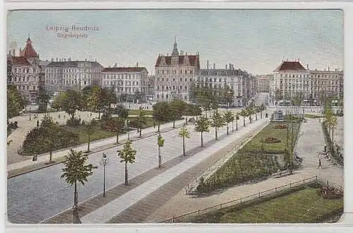 52872 Ak Leipzig Reudnitz Stephaniplatz um 1910