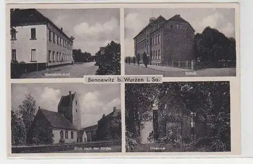 06747 Mehrbild Ak Bennewitz bei Wurzen in Sachsen um 1930