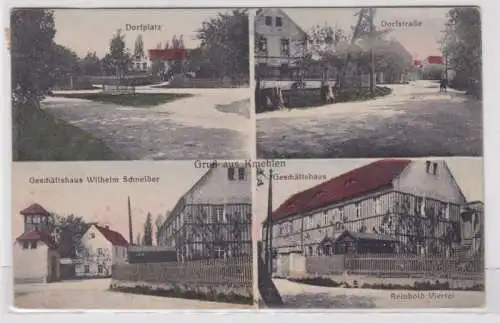 92321 Mehrbild Ak Gruß aus Kmehlen Dorfplatz, Geschäftshaus usw. 1916