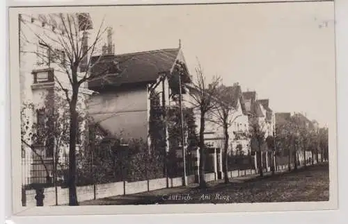 84927 Foto Ak Gautzsch bei Leipzig Am Ring um 1930