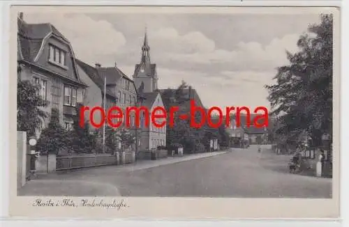 78403 Ak Rositz in Thüringen Hindenburgstrasse 1942