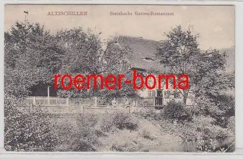 69309 Ak Altzschillen Steinbachs Garten Restaurant 1918