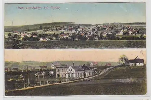70717 Mehrbild Ak Gruss aus Stöcken bei Werdau 1916