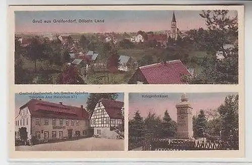 67752 Mehrbild Ak Gruß aus Greifendorf Döbeln Land um 1910