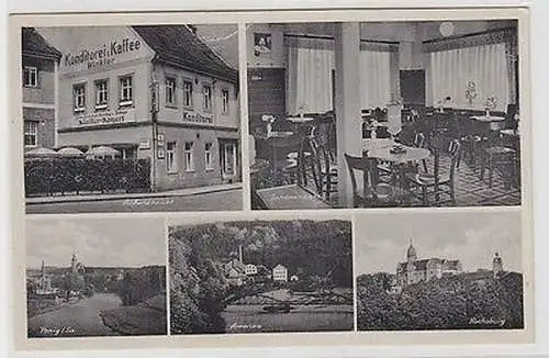 67751 Mehrbild Ak Penig Konditorei und Kaffee Winkler um 1940