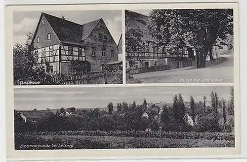 67753 Mehrbild Ak Doberschwitz bei Leisnig Gasthaus, Mühle 1941