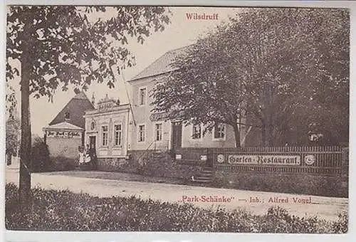 62728 Ak Wilsdruff "Park Schänke" Inhaber Alfred Vogel 1937