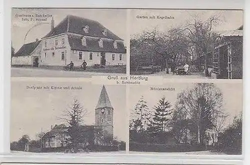 62006 Mehrbild Ak Gruß aus Horburg bei Schkeuditz 1911