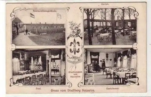 61145 Mehrbild Ak Gruß vom Stadtberg Neusalza 1916