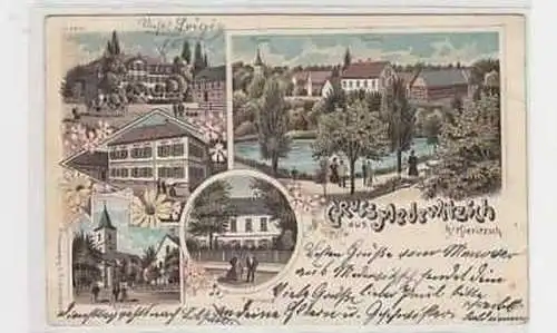 36489 Ak Lithographie Gruß aus Medewitzsch 1903