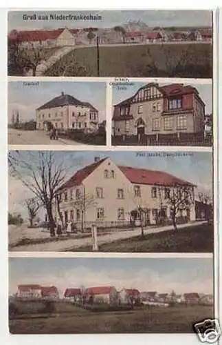 31858 Mehrbild Ak Gruß aus Niederfrankenhain 1917