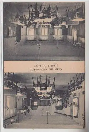 71328 Mehrbild Ak Gruß aus Niederzwönitz Gasthof zur Linde