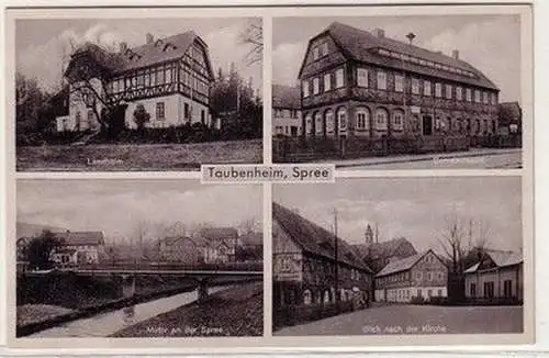 59684 Mehrbild Ak Taubenheim Spree Landheim usw. um 1940