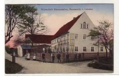 58812 Ak Bonnewitz bei Liebethal Wünsches Restauration um 1910