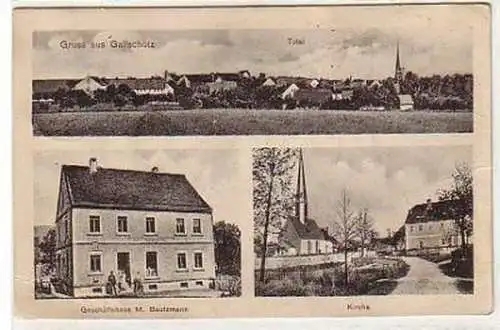 37063 Mehrbild Ak Gruss aus Gallschütz 1929