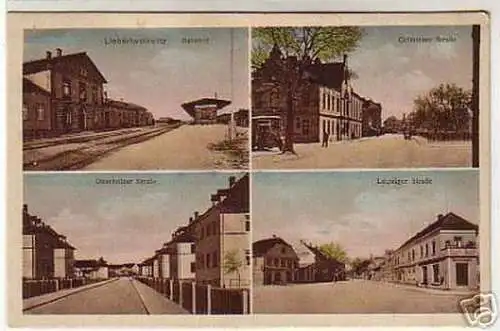 07032 Mehrbild Ak Lieberwolkwitz Bahnhof usw. um 1910