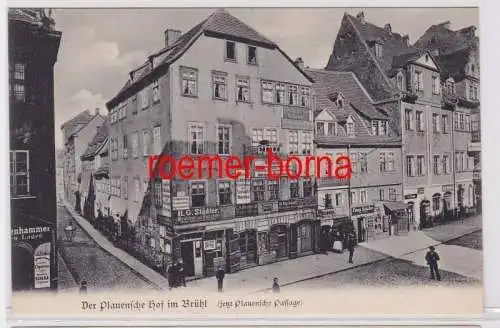 87267 Ak Leipzig Der Plauensche Hof im Brühl (jetzt Plauensche Passage) 1907