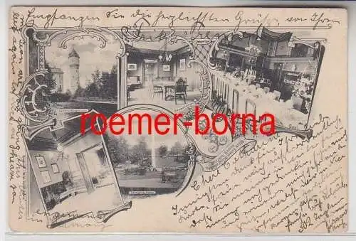 81092 Mehrbild Ak Leipzig Kaserne des Regiment Prinz Georg Nr.106, 1905