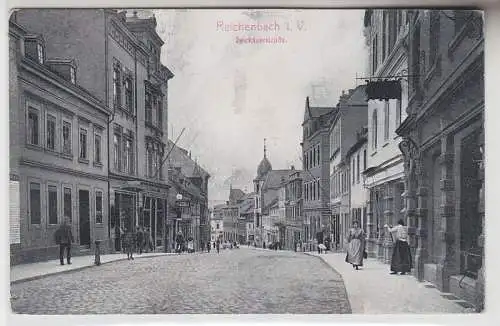 68985 Ak Reichenbach im Vogtland Zwickauerstrasse 1912