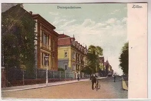 67597 Ak Zittau Dornspachstrasse um 1900