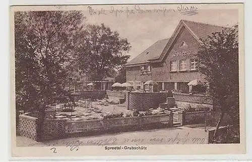 66610 Ak Spreetal Grubschütz Modernstes Konzert- & Ballhaus 1934