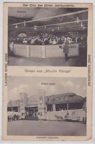 44421 Mehrbild Ak Gruß aus 'Moulin Rouge' Leipzig um 1920