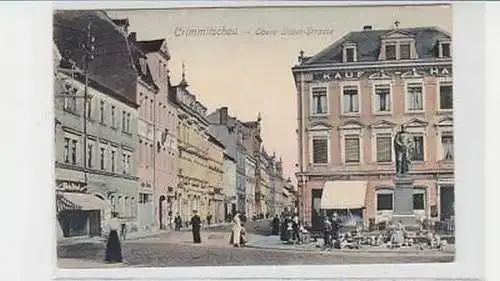 36904 Ak Crimmitschau obere Silberstraße 1918