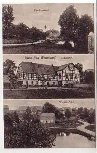 36853 Mehrbild Ak Gruß aus Weinsdorf Gasthof usw. 1930