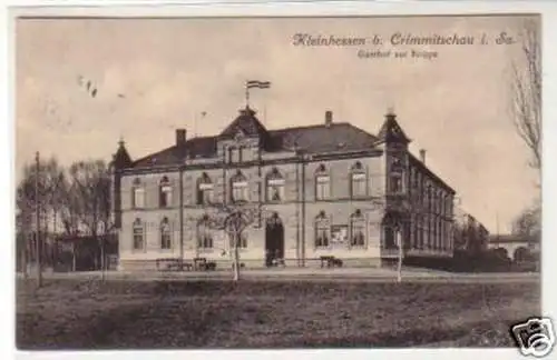 34591 Ak Kleinhessen Gasthof zur Krippe 1915