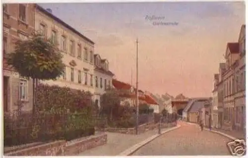 16266 Ak Rosswein Gartenstrasse um 1920