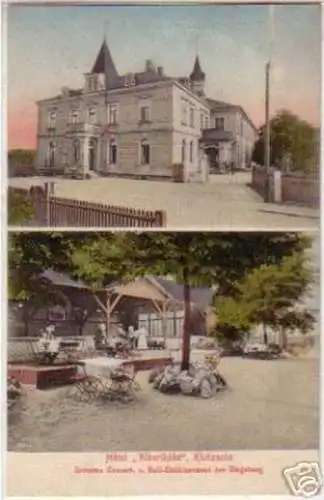 13195 Mehrbild Ak Klotzsche Hotel "Alberthöhe" um 1910