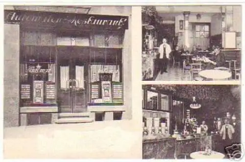 13942 Ak Radeberg in Sa. Automaten Restaurant um 1915