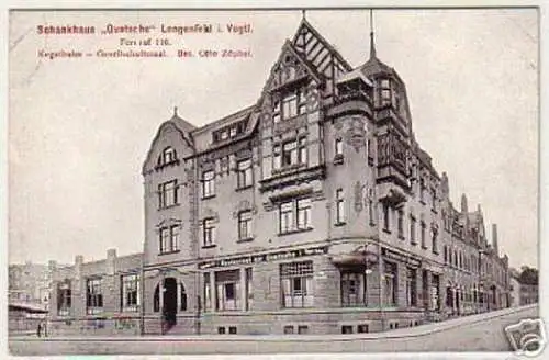 13102 Ak Lengefeld i.V. Schankhaus "Quetsche" um 1910