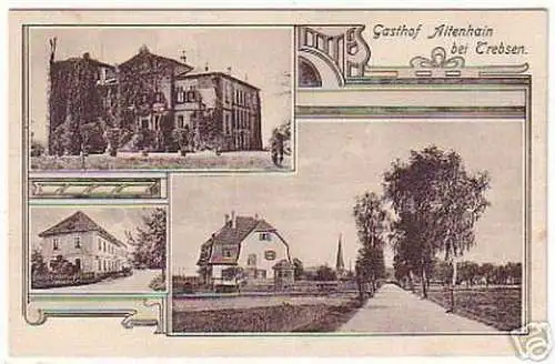 08378 Mehrbild Ak Gasthof Altenhain bei Trebsen 1924