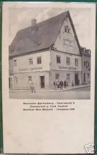 Schöne Ak Neusalza Spremberg Restaurant 1930