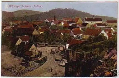 02241 Ak Hohburger Schweiz Gasthof Collmen 1916