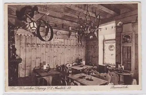 86873 AK Horn-Weinstuben der Firma Wilhelm Horn -Bauernstube Leipzig um 1910