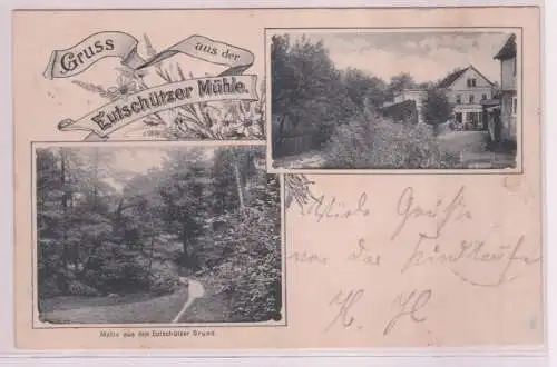 77464 Mehrbild Ak Gruss aus der Eutschützer Mühle Bannewitz 1900