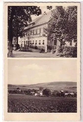 67370 Mehrbild Ak Gasthof Friedersdorf Fernruf Frauenstein um 1930