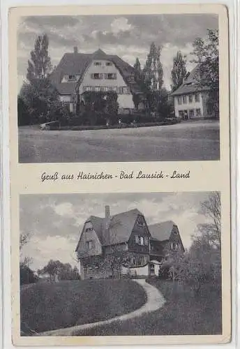 57833 Mehrbild Ak Gruß aus Hainichen Bad Lausick Land 1937