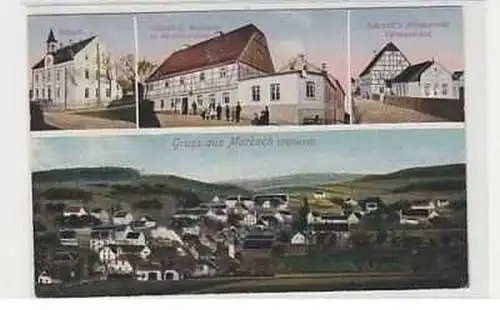 39839 Mehrbild-Ak Gruss aus Marbach (Flöhatal) um 1910