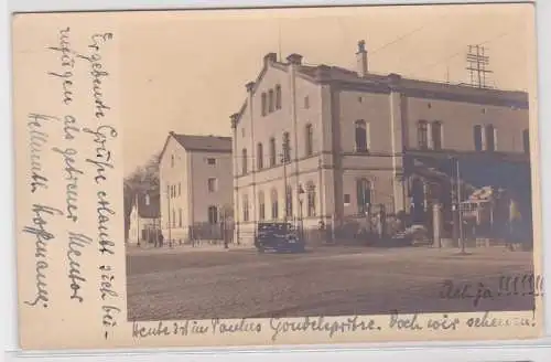 31421 Foto Ak Leipzig Strassenansicht mit Auto 1934