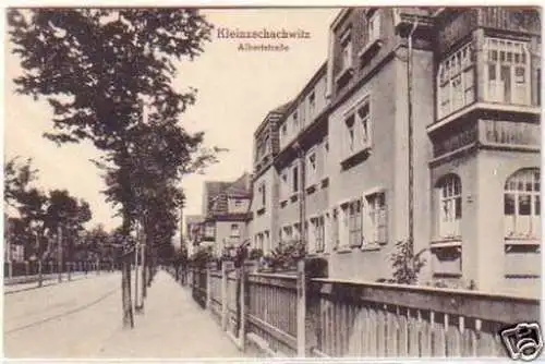 24982 Ak Kleinzschachwitz Albertstrasse um 1915