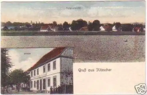 23836 Mehrbild-Ak Gruß aus Kitzscher um 1910