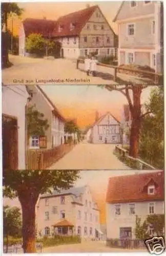 23413 Mehrbild Ak Gruß aus Langenleuba Niederhain 1913