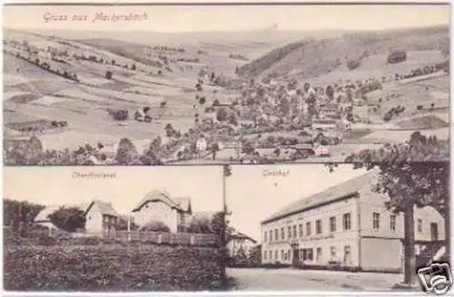 23405 Mehrbild Ak Gruß aus Markersbach Gasthof usw.1916