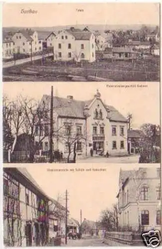 23406 Mehrbild Ak Harthau Schule usw. 1915